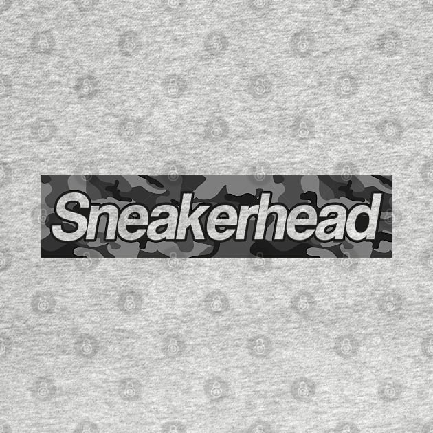 Sneakerhead Camo Gray by Tee4daily